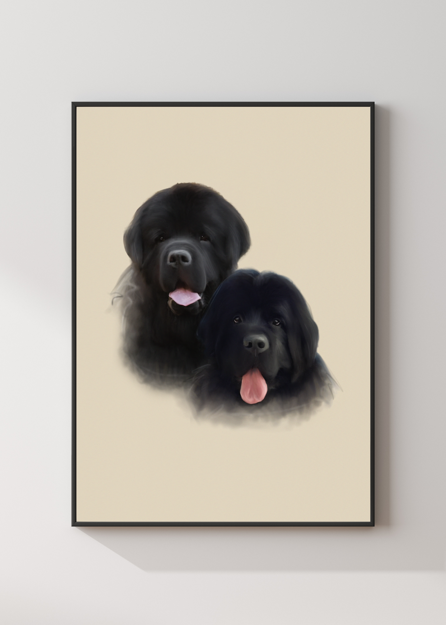 Kjæledyrportrett - tegnet av Linn Wold