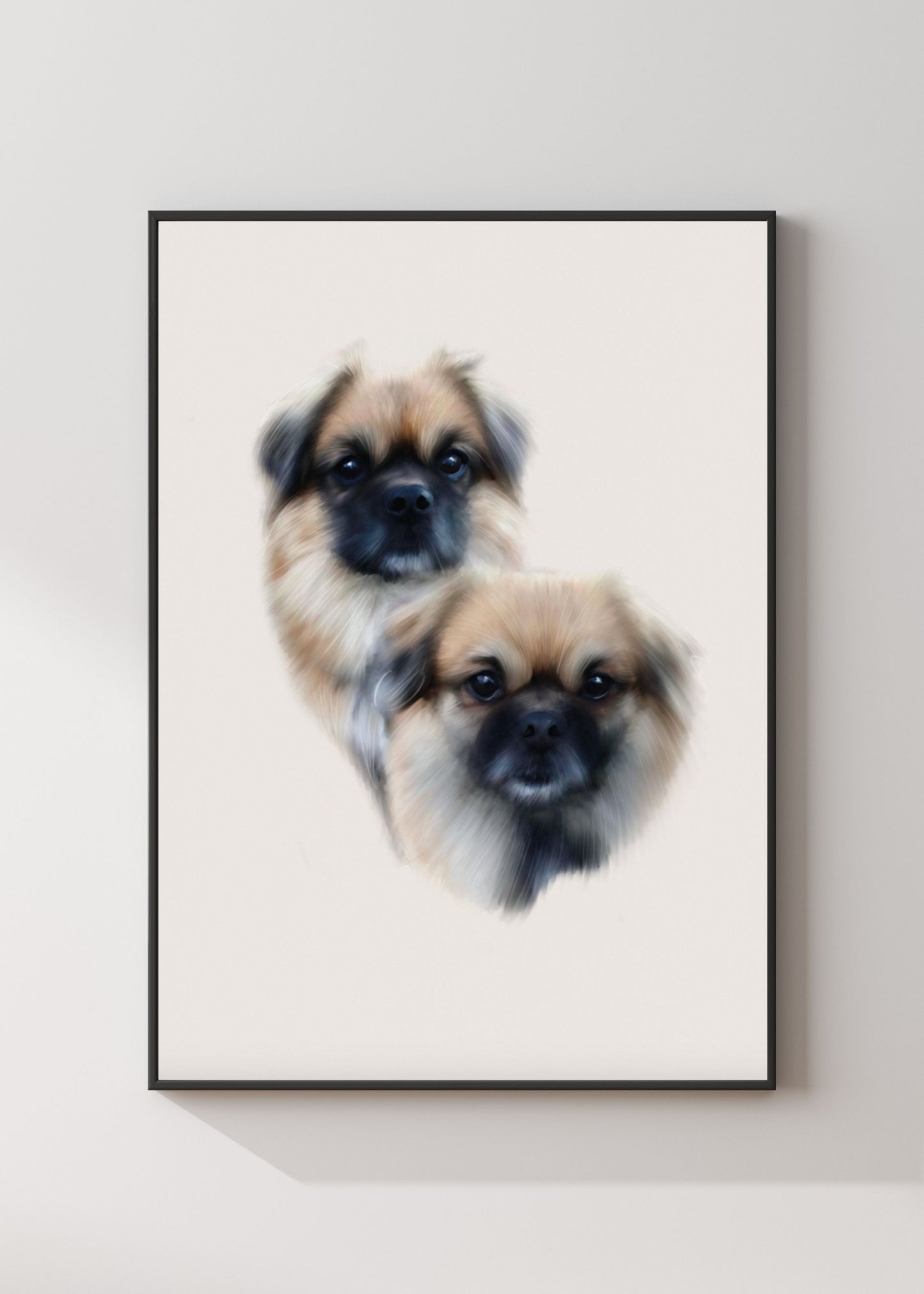 Kjæledyrportrett - tegnet av Linn Wold