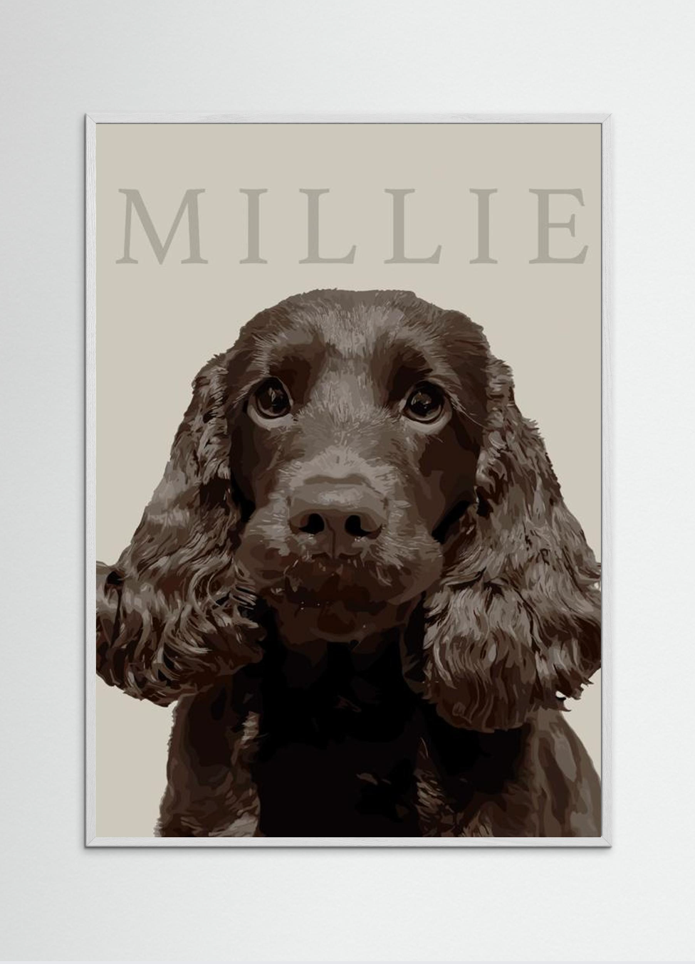 Kjæledyrplakat - vektorkunst