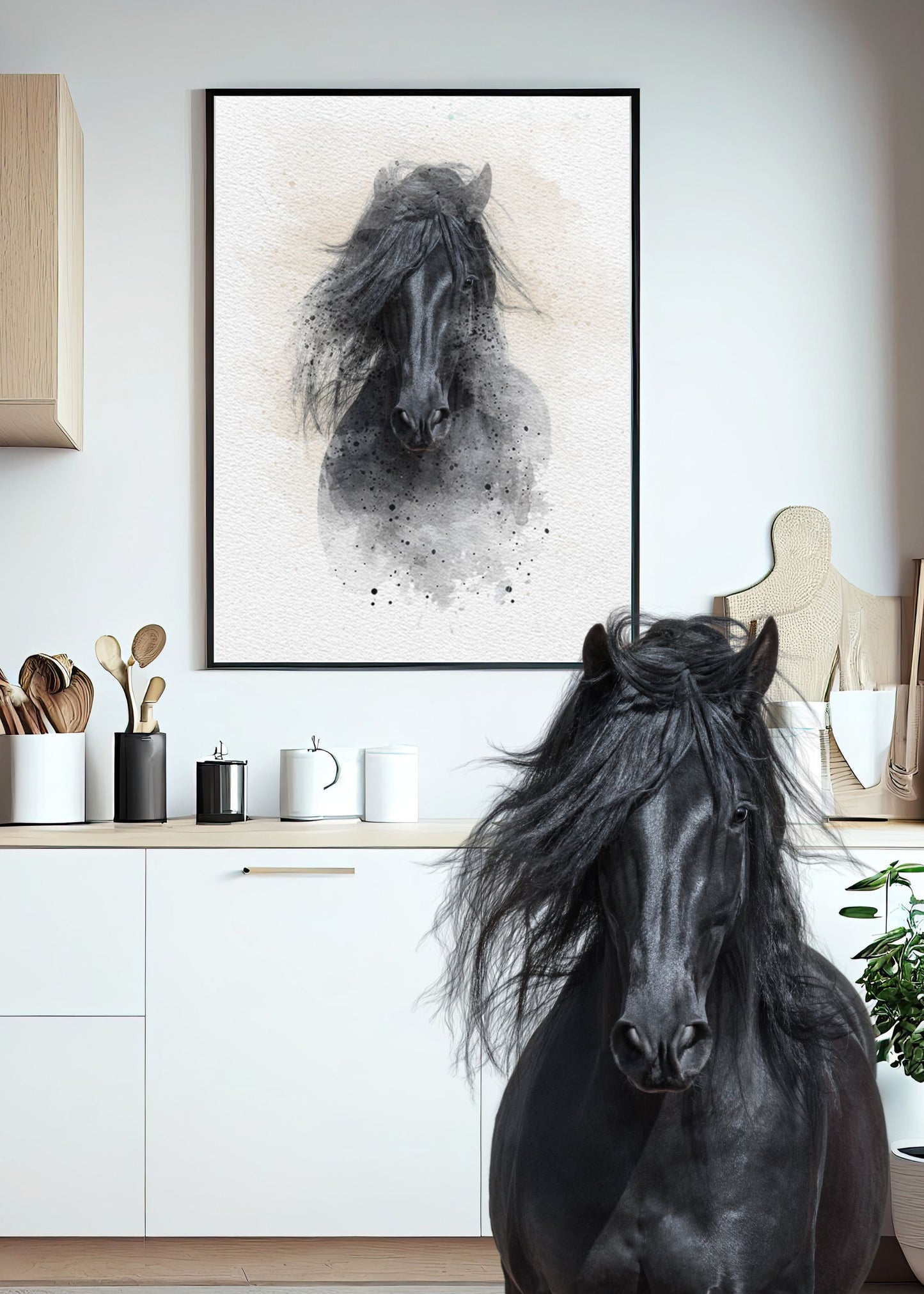 Kjæledyrplakat - akvarell