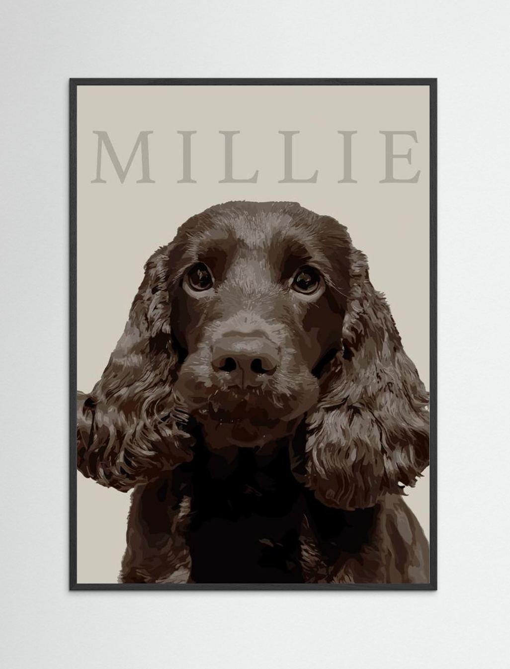 Kjæledyrplakat - vektorkunst